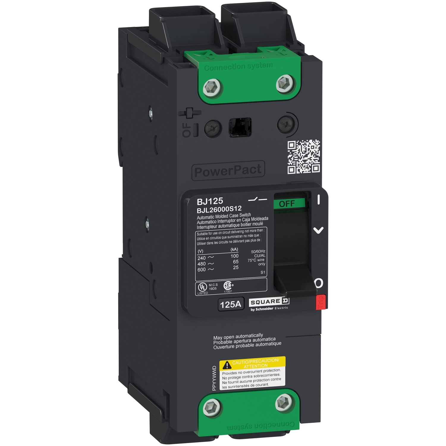 BJL26000S12 PowerPact Breaker