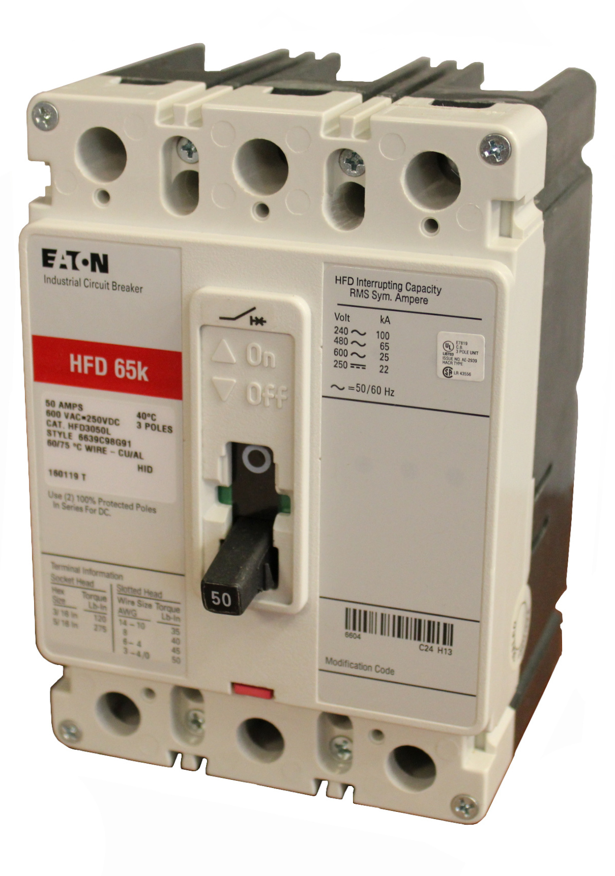 Guide To Eaton HFD 65k Circuit Breakers Relectric