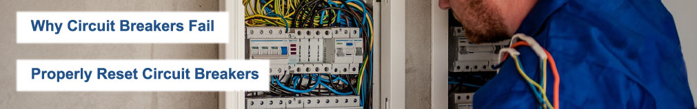 Properly reset circuit breakers