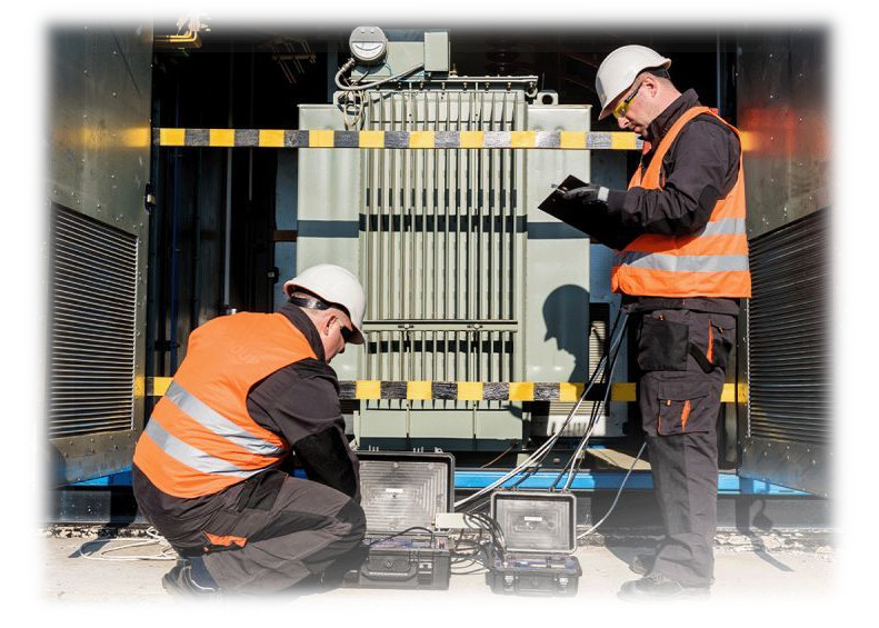 Delivering and testing a temporary power skid