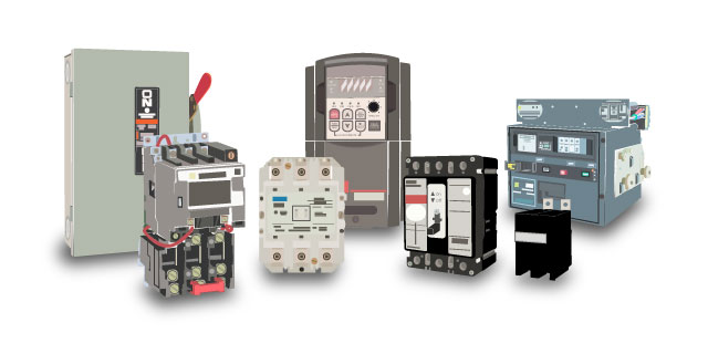 Eaton, Cutler Hammer and Westinghouse brands for circuit protection