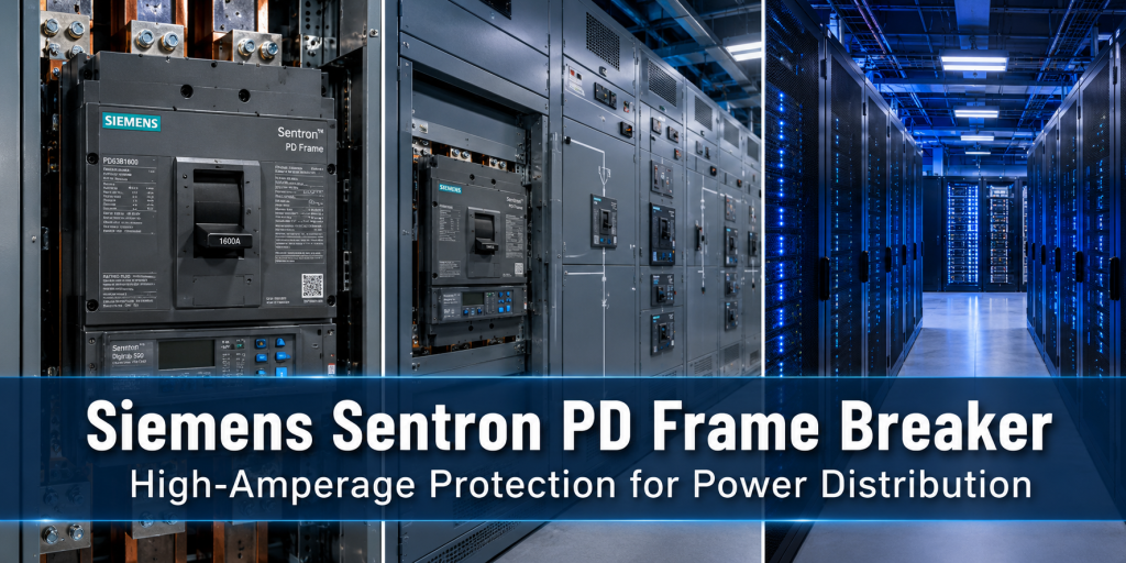 Siemens Sentron PD Frame Breaker High-Amperage Protection